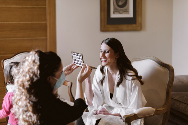 Maquilladora especializada en novias Janire VIguri